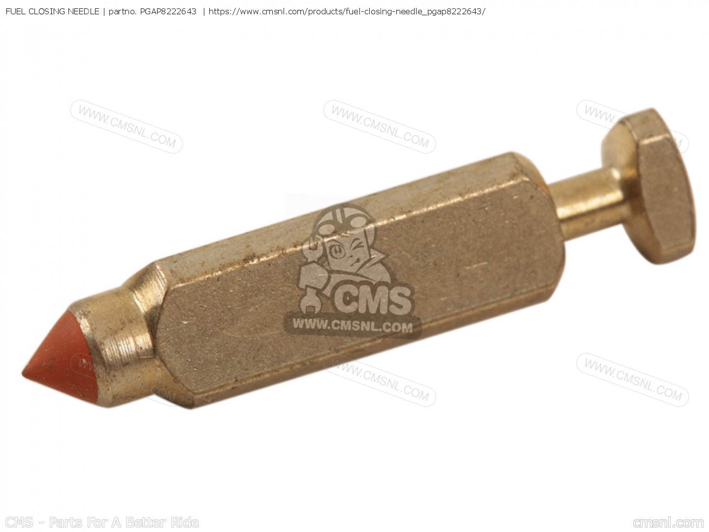 PGAP8222643 Fuel Closing Needle Piaggio Group buy the AP8222643 at CMSNL