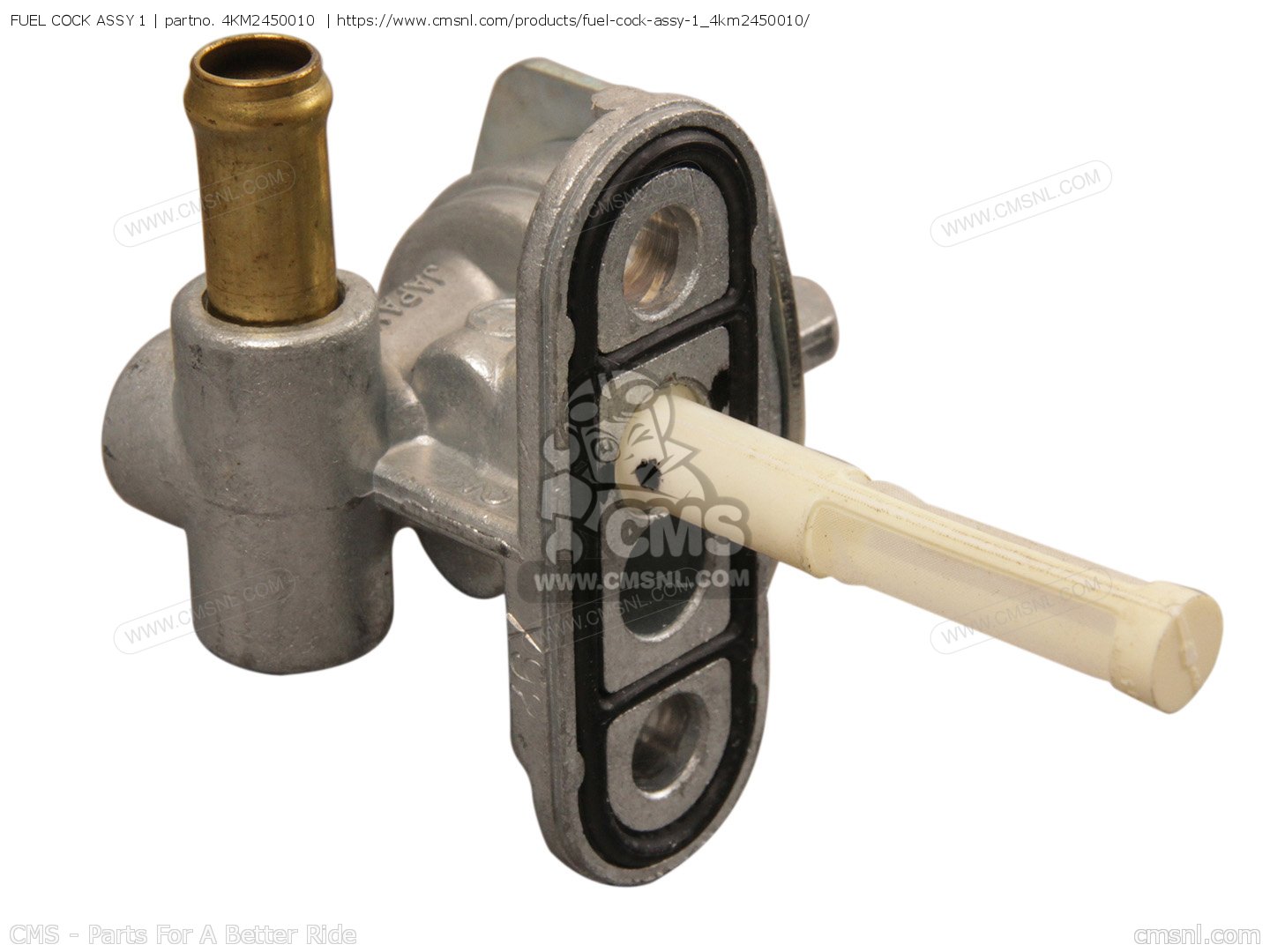 4KM2450010: FUEL COCK ASSY 1 Yamaha - buy the 4KM-24500-10