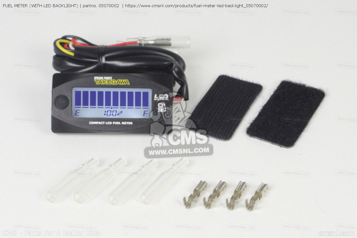 05070002 Fuel Meter (with Led Backlight) Takegawa buy the 05070002