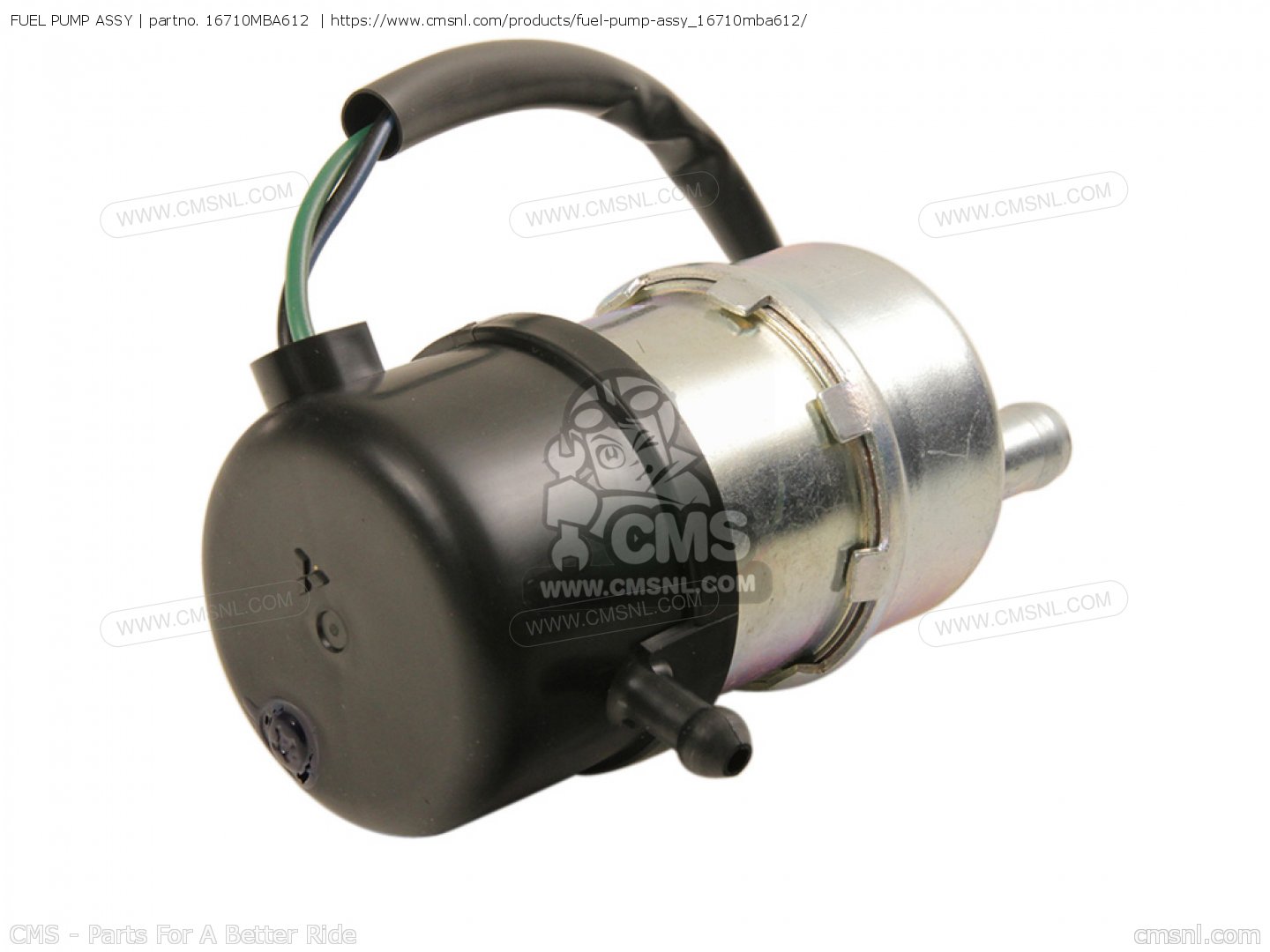 16710MBA612: FUEL PUMP ASSY Honda - buy the 16710-MBA-612 at CMSNL