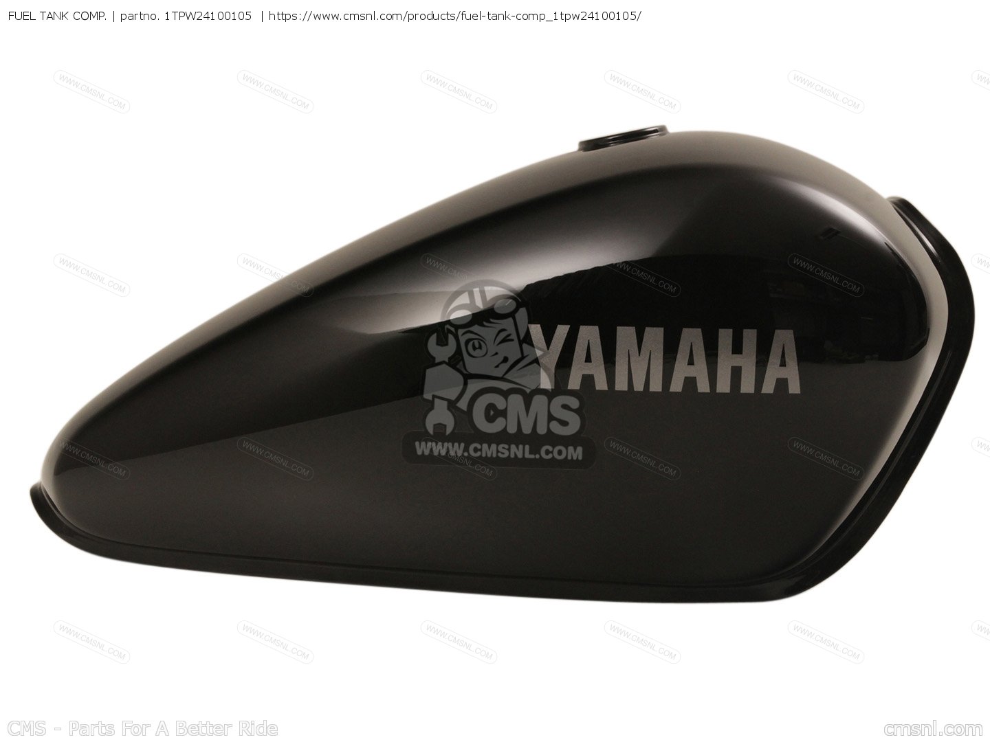 1TPW24100105: Fuel Tank Assy Yamaha - buy the 1TP-W2410-0105 at CMSNL