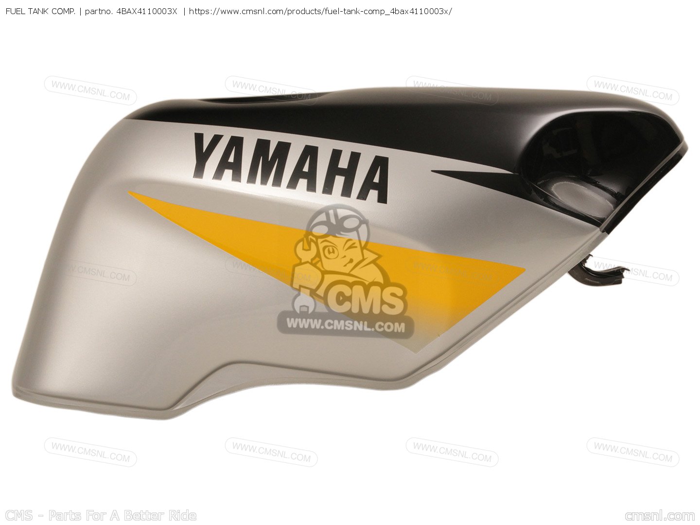 FUEL TANK COMP. for TZR50 1999 4YV2 SPAIN 294YV-352S1 - order at CMSNL