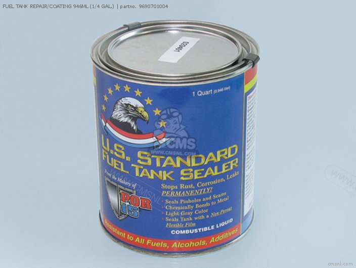 9690701004 Fuel Tank Repair/coating 946ml (1/4 Gal.) Kitaco buy the