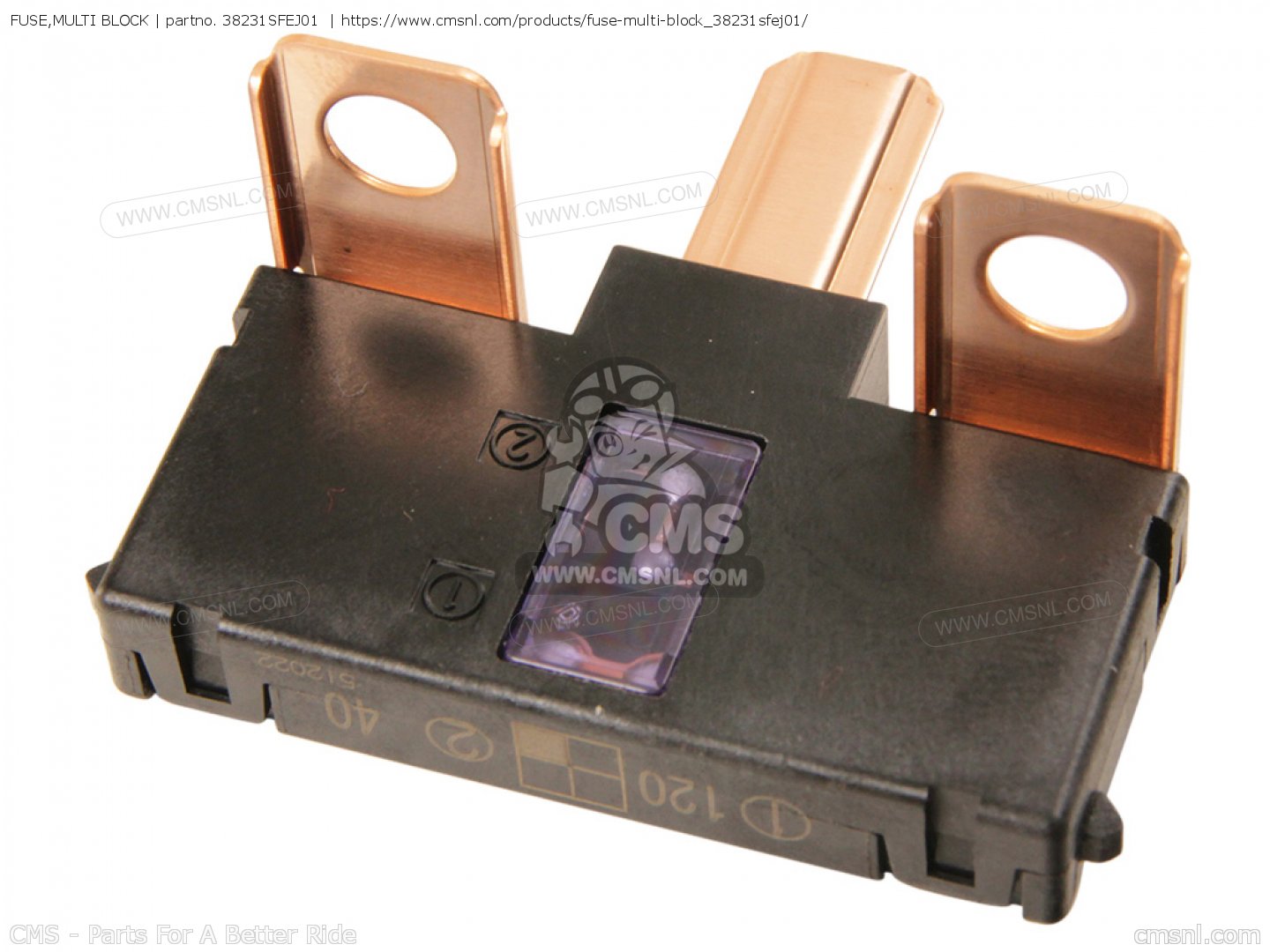 38231SFEJ01 Fuse,multi Block Honda buy the 38231SFEJ01 at CMSNL