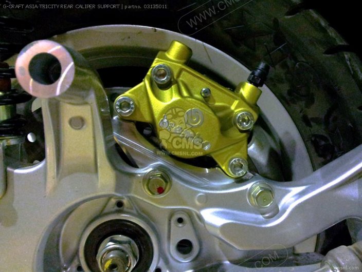 Kitaco G-CRAFT ASIA TRICITY REAR CALIPER SUPPORT 03135011