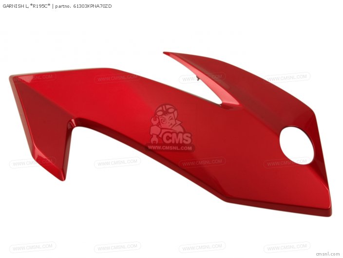 Honda GARNISH L,*R195C* 61303KPNA70ZD Honda GARNISH L,*R195C* 61303KPNA70ZD