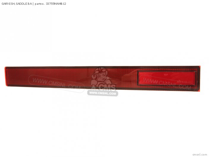 Honda GARNISH,SADDLE BA 33755MAMB12
