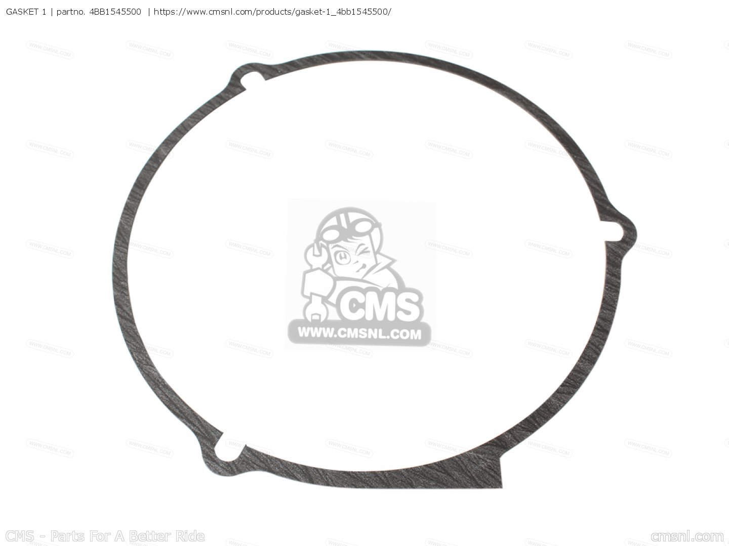 GASKET 1 (NAS) for XJ650 MAXIM 1982 (C) USA order at CMSNL
