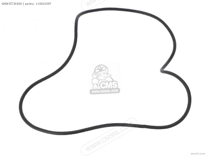 Kawasaki GASKET,3X630 (NAS) 110610347 Kawasaki GASKET,3X630 (NAS) 110610347