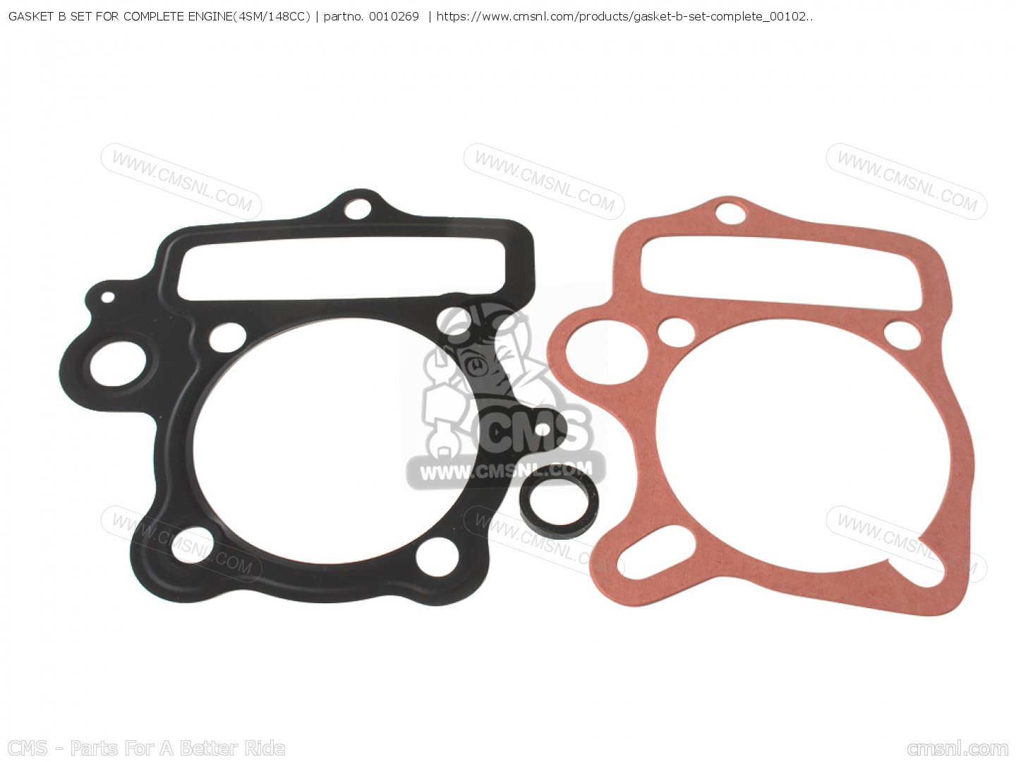 0010269: Gasket B Set For Complete Engine(4sm/148cc) Takegawa - Buy The ...