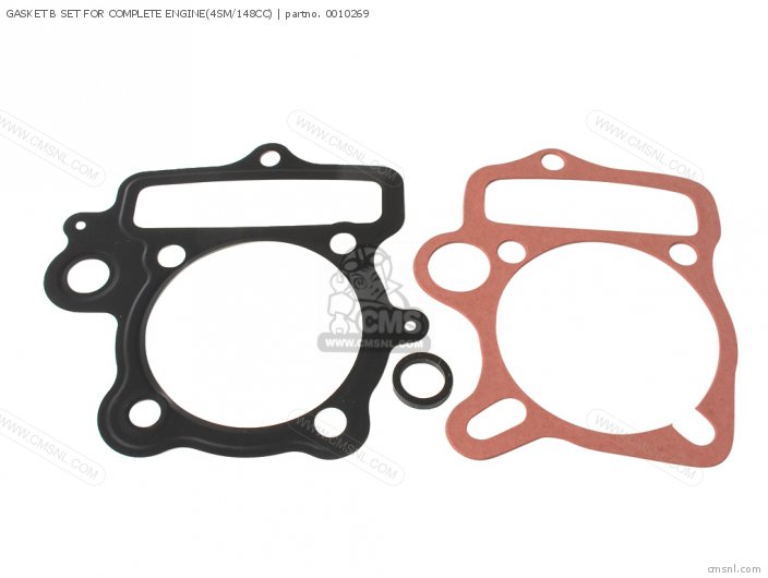 Takegawa GASKET B SET FOR COMPLETE ENGINE(4SM/148CC) 0010269