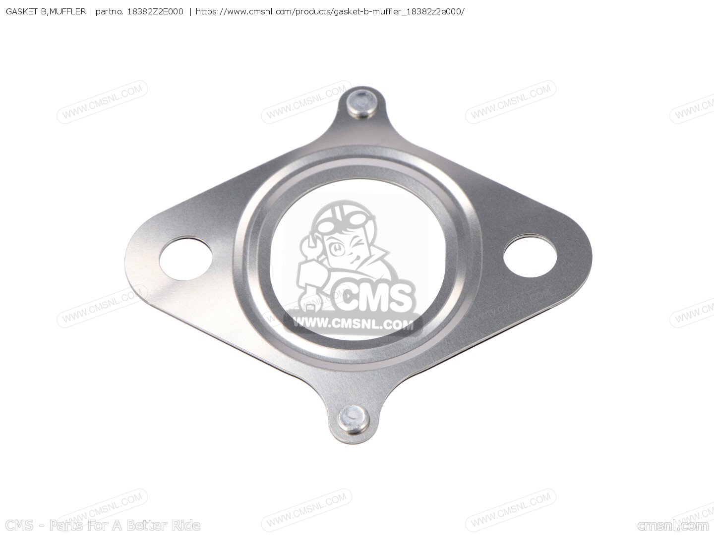 18382Z2E000: Gasket B,muffler Honda - Buy The 18382-Z2E-000 At CMSNL