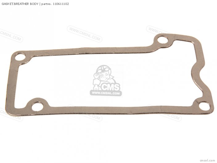 Kawasaki GASKET,BREATHER BODY (NAS) 110611102