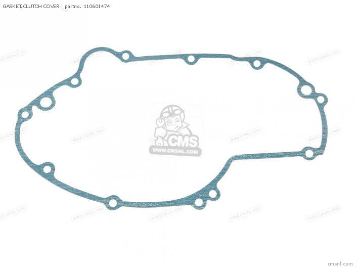 Kawasaki GASKET,CLUTCH COVER (NAS) 110601474 Kawasaki GASKET,CLUTCH COVER (NAS) 110601474