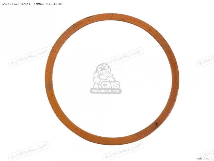 Yamaha GASKET,CYL HEAD 1 (NAS) 7871118100