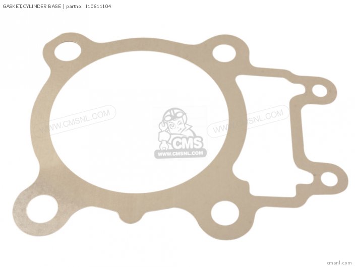 Kawasaki GASKET,CYLINDER BASE (NAS) 110611104