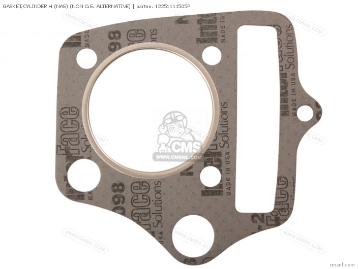 Honda GASKET,CYLINDER H (NAS) (NON O.E. ALTERNATIVE) 12251111505P