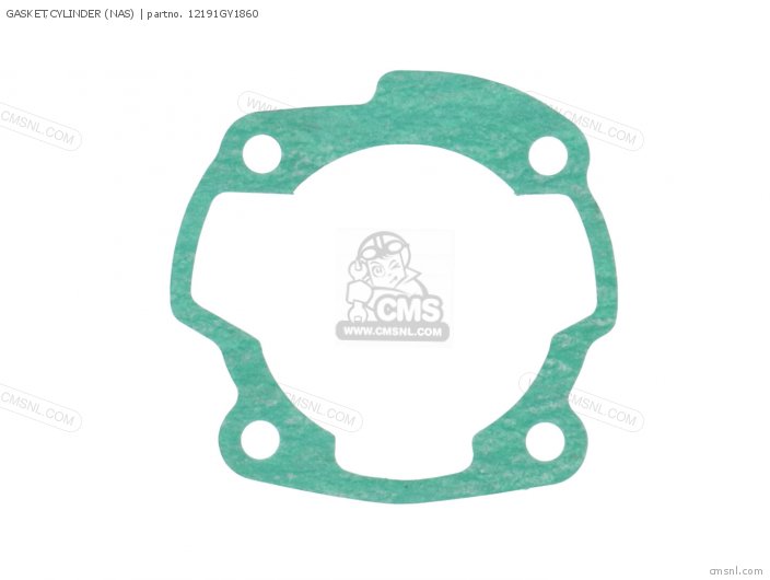 Honda GASKET,CYLINDER (NAS) 12191GY1860 Honda GASKET,CYLINDER (NAS) 12191GY1860