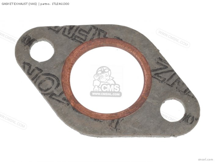 Yamaha GASKET EXHAUST (NAS) 1TLE461300 Yamaha GASKET EXHAUST (NAS) 1TLE461300