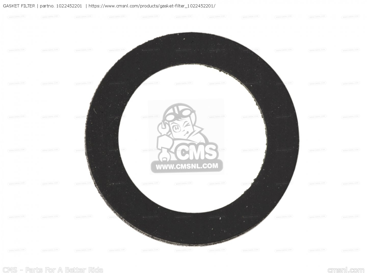 GASKET FILTER for FS1 1977 2G0 EUROPE 272G0300E1 order at CMSNL