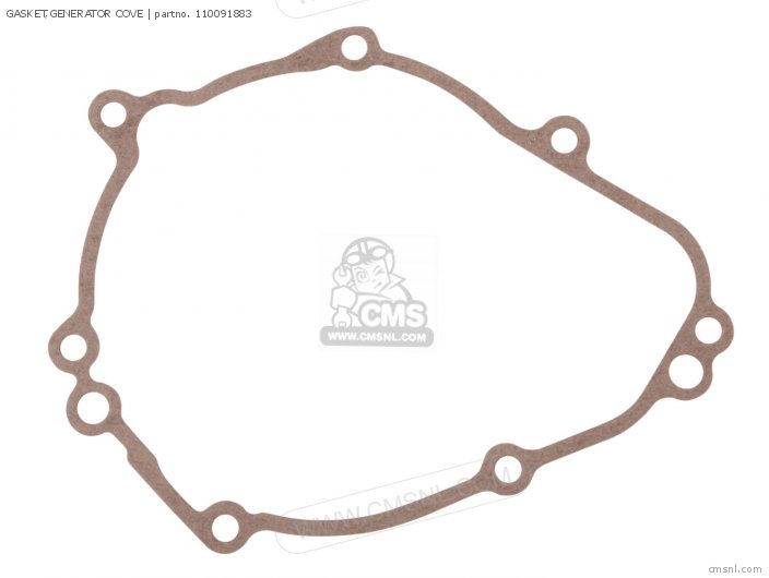 Kawasaki GASKET,GENERATOR COVE (NAS) 110091883