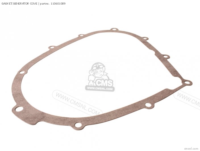 Kawasaki GASKET,GENERATOR COVE (NAS) 110601089 Kawasaki GASKET,GENERATOR COVE (NAS) 110601089