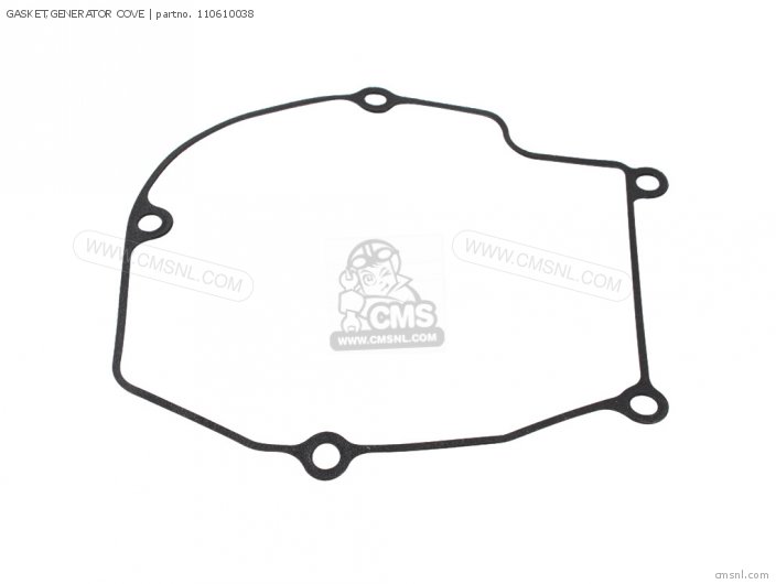 Kawasaki GASKET,GENERATOR COVE (NAS) 110610038