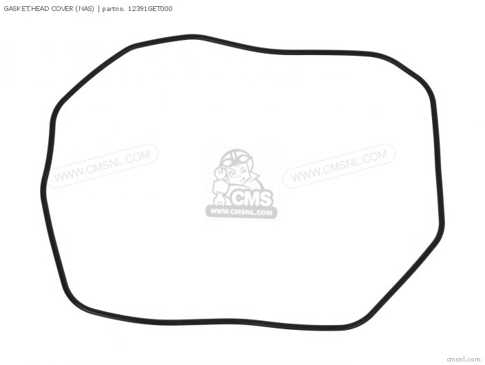 Honda GASKET,HEAD COVER (NAS) 12391GET000 Honda GASKET,HEAD COVER (NAS) 12391GET000