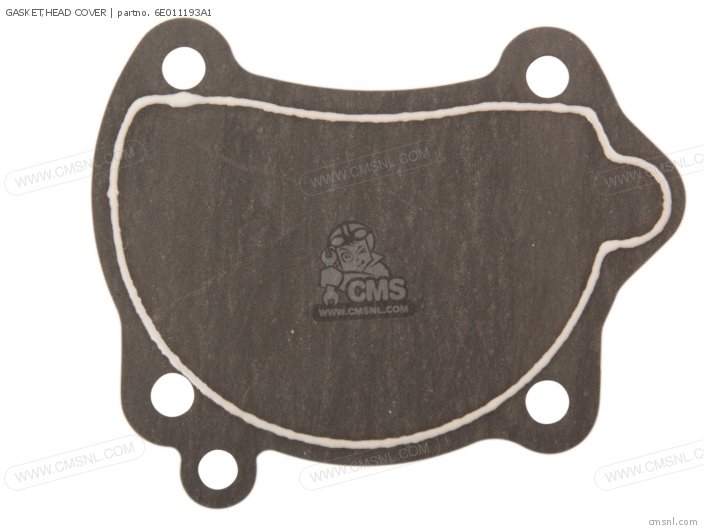 Yamaha GASKET,HEAD COVER (NAS) 6E011193A1