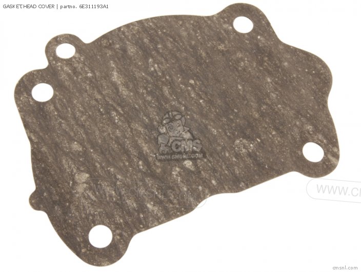 Yamaha GASKET,HEAD COVER (NAS) 6E311193A1