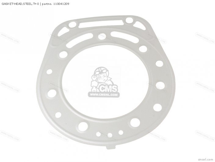 Kawasaki GASKET-HEAD,STEEL,T=0 (NAS) 110041209