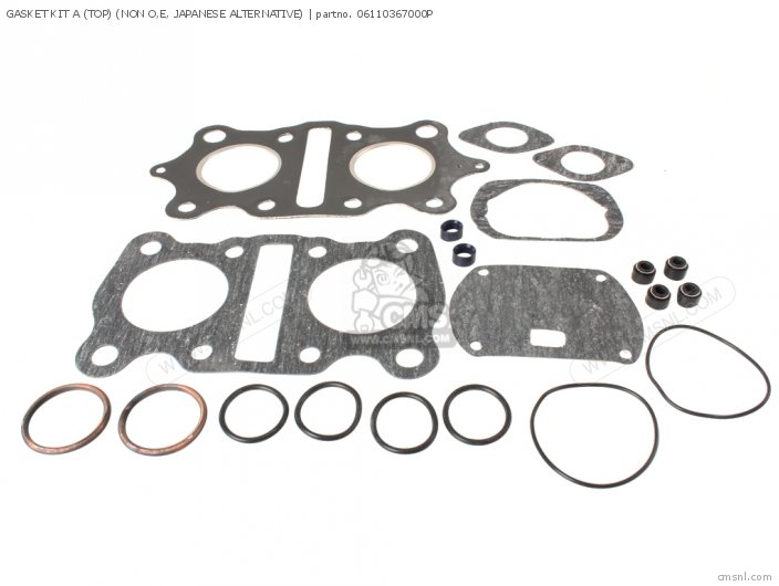 GASKET KIT A (TOP) (NON O,E, JAPANESE ALTERNATIVE) GASKET KIT A (TOP) (NON O,E, JAPANESE ALTERNATIVE)