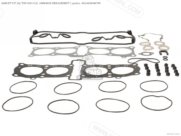 GASKET KIT (A) TOP NON O.E. JAPANESE REPLACEMENT GASKET KIT (A) TOP NON O.E. JAPANESE REPLACEMENT