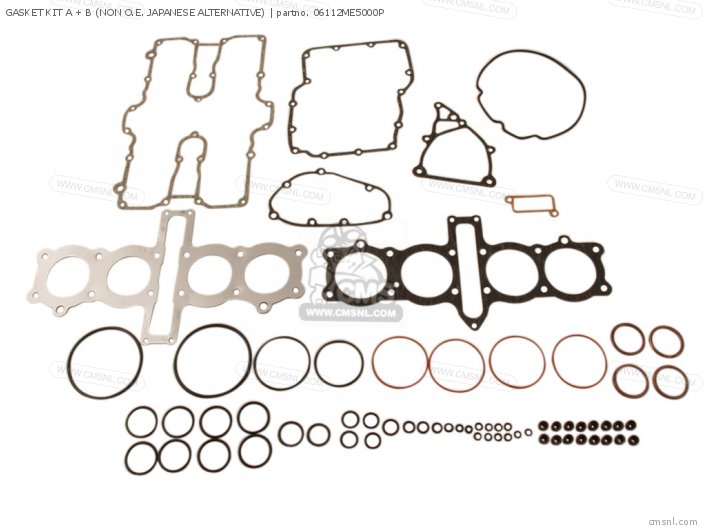 GASKET KIT A + B (NON O.E. JAPANESE ALTERNATIVE)