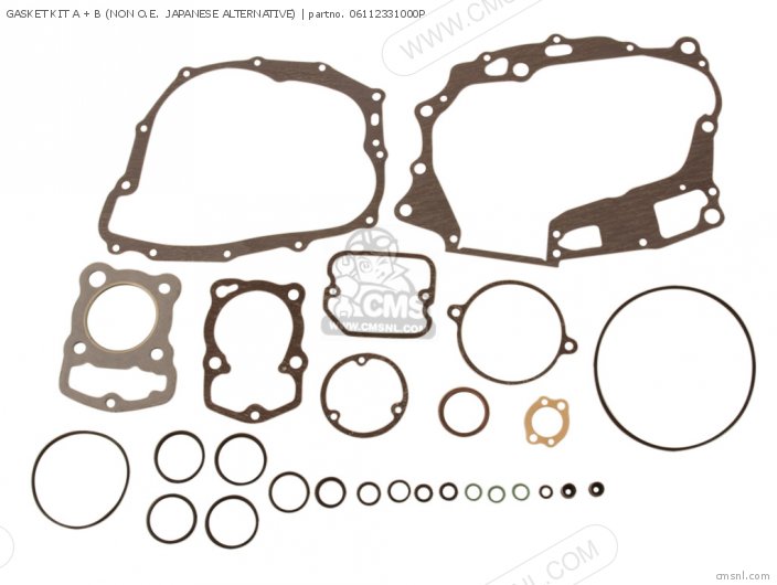 Honda GASKET KIT A + B (NON O.E.  JAPANESE ALTERNATIVE) (NAS) 06112331000P