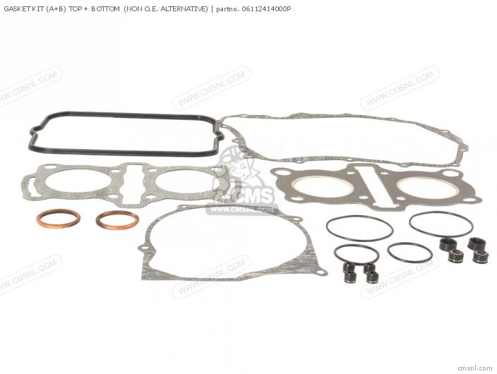 GASKET KIT (A+B) TOP + BOTTOM (NON O.E. ALTERNATIVE) GASKET KIT (A+B) TOP + BOTTOM (NON O.E. ALTERNATIVE)