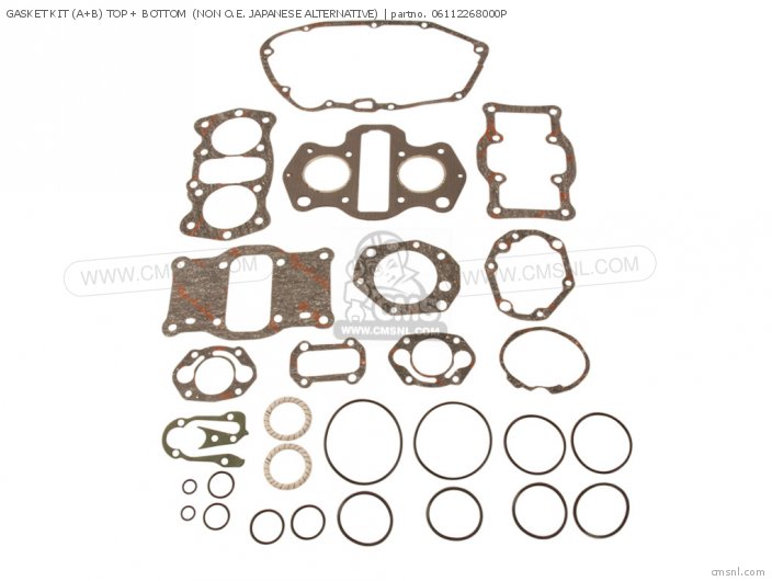 Honda GASKET KIT (A+B) TOP + BOTTOM  ( (MCA) 06112268000P