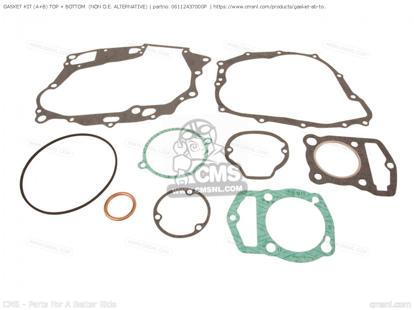 06112437000P Gasket Kit (a+b) Top + Bottom (nas) (non O.e. Alternative