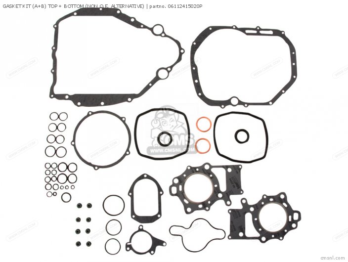 GASKET KIT (A+B) TOP + BOTTOM (NON O.E. ALTERNATIVE)