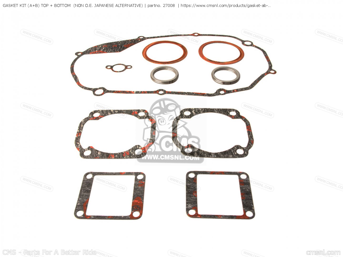 CMS CMS:シーエムエス GASKET KIT，A-