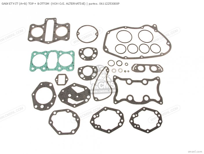 Honda GASKET KIT (A+B) TOP + BOTTOM  (NAS) (NON O.E. ALTERNATIVE) 06112253000P