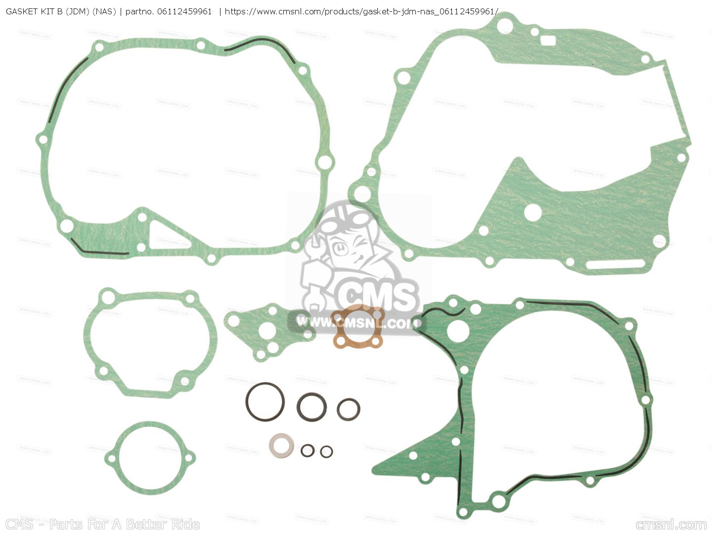 GASKET KIT B (JDM) (NAS) for CT110 1993 (P) AUSTRALIA POSTAL MINISTRY