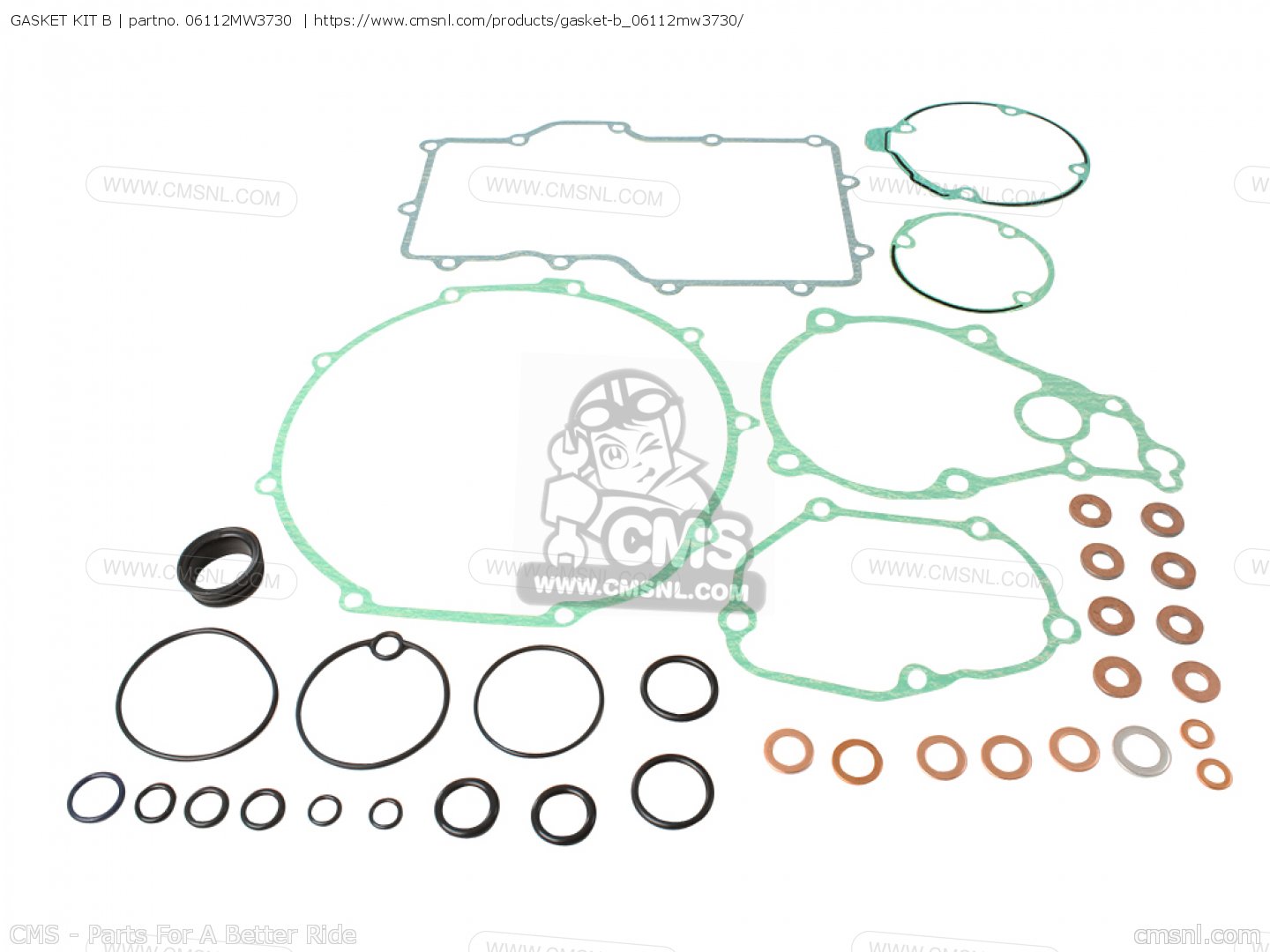 GASKET KIT B (NAS) for CB750FIIN RC42 JAPANESE DOMESTIC order at CMSNL