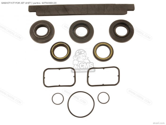 Yamaha GASKET KIT FOR JET UNIT (NAS) 60TW000120