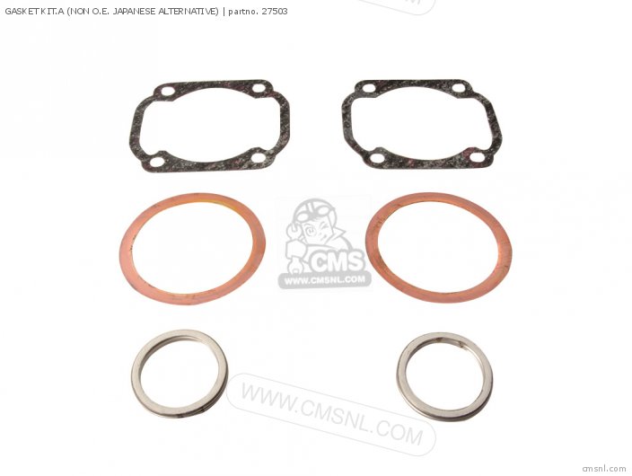 Yamaha GASKET KIT.A (MCA) (NON O.E. JAPANESE ALTERNATIVE) 27503