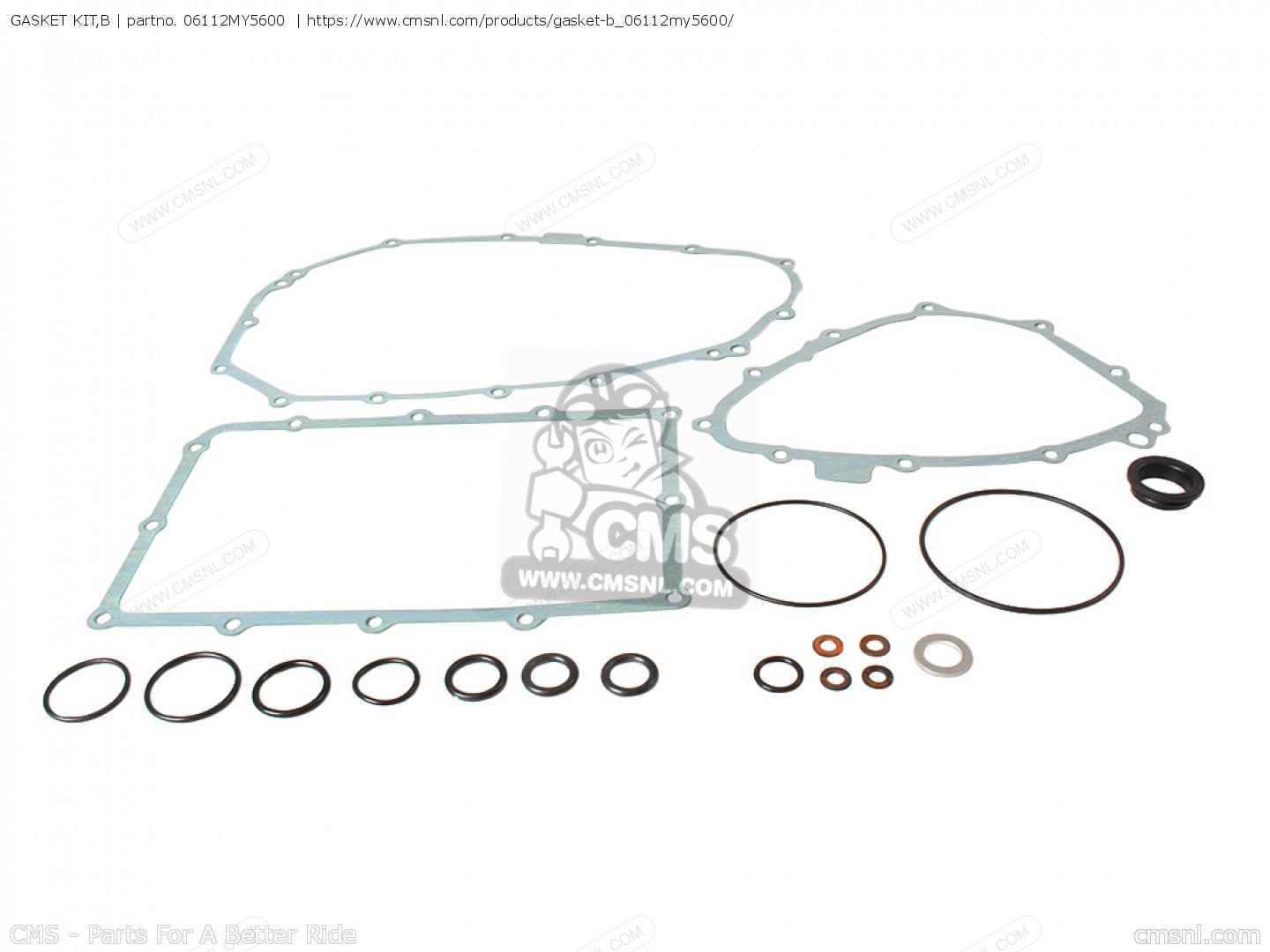 06112MY5600: Gasket Kit,b (nas) Honda - Buy The 06112-MY5-600 At CMSNL