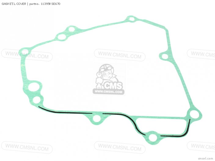 Honda GASKET,L COVER (NAS) 11395KSE670 Honda GASKET,L COVER (NAS) 11395KSE670