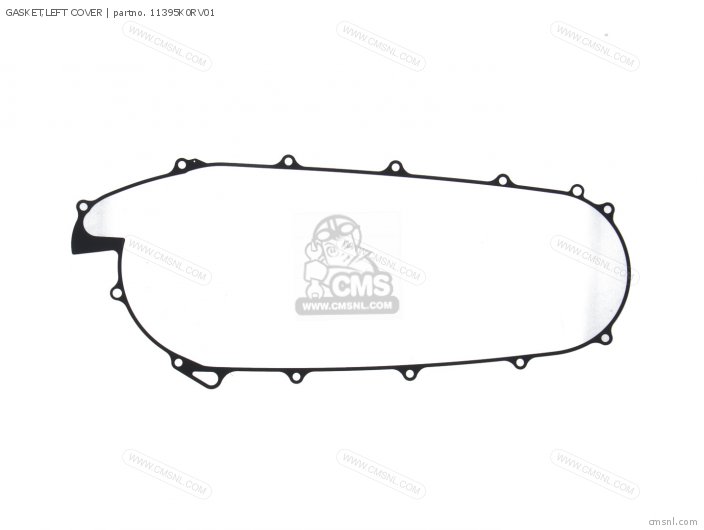 Honda GASKET,LEFT COVER 11395K0RV01 Honda GASKET,LEFT COVER 11395K0RV01