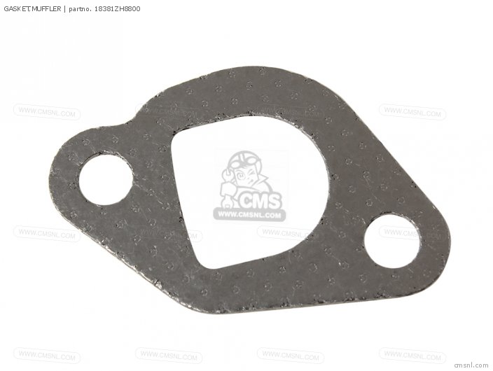 Honda GASKET,MUFFLER (MCA) 18381ZH8800