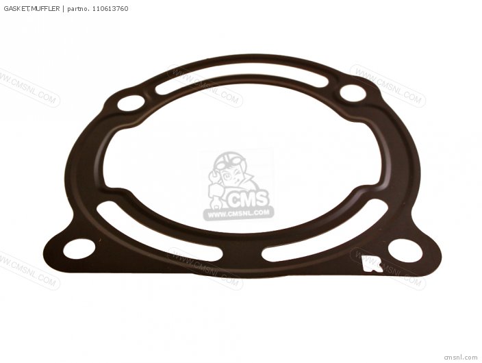 Kawasaki GASKET,MUFFLER (NAS) 110613760